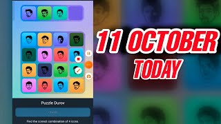 11 October Major puzzle durov Solved Today  Major Daily combo card 11 October Major puzzle duro [upl. by Yenot]