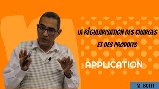 La régularisation des charges et des produits Application [upl. by Meaghan]