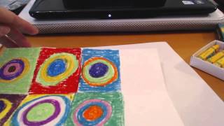 Instructional Video Art 2 Kandinsky Circle [upl. by Zales]