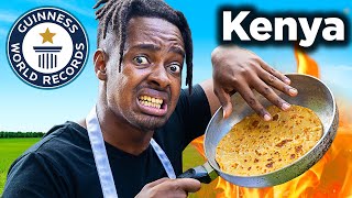 I Broke The Fastest Chapati Cooking World Record From Kenya [upl. by Iams855]