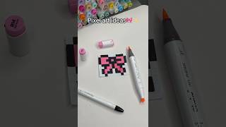 🎀Cute mini Pixel art ideas✨ art drawing pixel pixelart pixelartideas cute [upl. by Christen]