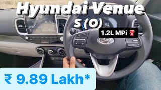 NEW 2024 HYUNDAI VENUE S O 🚘 12L PETROL REVIEW [upl. by Atsirak]