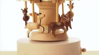 Wooderful Life Double Around Carousel Musical Box [upl. by Pietje581]