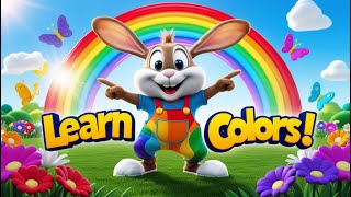 Rhyming Rainbows for Kids  Learn Colors with Fun and Easy Rhymes  Little Lyrics Land  Cartoons [upl. by Lexis151]