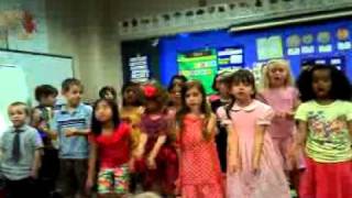 Kindergarten Macarena Months song [upl. by Arsi]