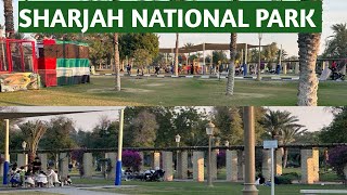 Sharjah National Park Largest Park in Sharjah Best for Family and BBQ [upl. by Anilek]