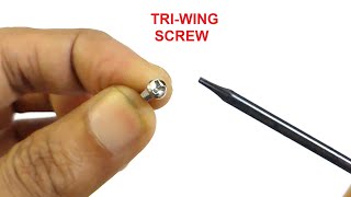 TriWing Screw  How to Open with Torx Screwdriver [upl. by Juna]