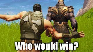 Thanos Vs One Defaulty Boi Who would Win [upl. by Danelle]