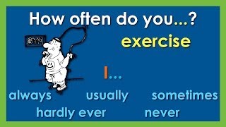 How Often Do You  Adverbs of Frequency  Learn English  Mark Kulek ESL [upl. by Anaic991]