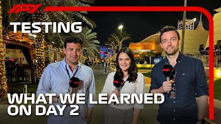 What We Learned On Day 2  F1 PreSeason Testing 2024 [upl. by Aelyak]