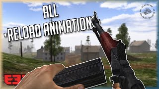 Battlefield 1942  All Weapon Reload Animations With Real Names [upl. by Esinaj]