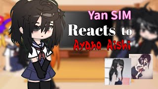 yandere simulator react to ayano part 2 taro X ayano budo X ayano my AU yandere taro [upl. by Aneleve]