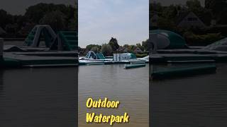 Outdoor waterpark Sunparks Oostduinkerke waterfun short [upl. by Christi633]