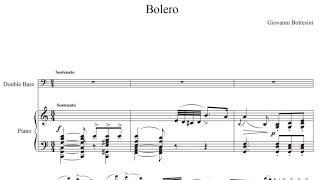 Giovanni Bottesini  quotIntroduction and Boleroquot for Double Bass and Piano [upl. by Ivetts192]