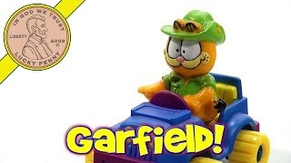 Garfield 1988 Toy Set McDonalds Retro Happy Meal Toy Series [upl. by Maidie]