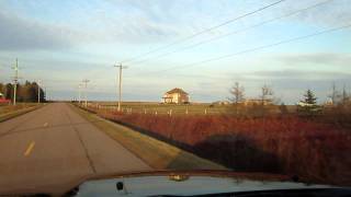 Scenic ountry Drive from the Tignish PEI COOP Store [upl. by Hoffert613]