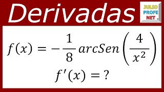 DERIVACIÓN DE FUNCIONES  Ejercicio 20 [upl. by Nahshunn]