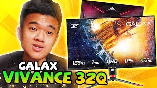 Giàu thì mua màn hình gì   Review Galax Vivance 32Q [upl. by Mencher615]