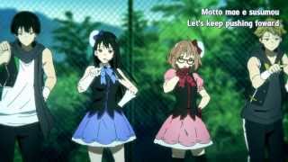 Kyoukai no Kanata Idols song  Yakusoku no kizun eng sub with lyrics HD [upl. by Beulah613]