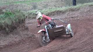 Polesworth Winter Sidecarcross Championship Jan 2024 [upl. by Atilahs]