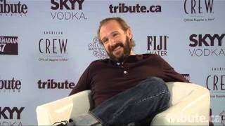 Ralph Fiennes  Coriolanus Interview at TIFF 2011 [upl. by Htebsle]