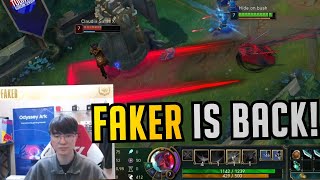 T1 Faker Already Back to Terrorizing SoloQ  Best of LoL Stream Highlights Translated [upl. by Ethelinda]