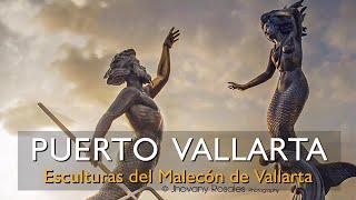 Conoce las Esculturas del Malecón Puerto Vallarta y en la ciudad [upl. by Lloyd]