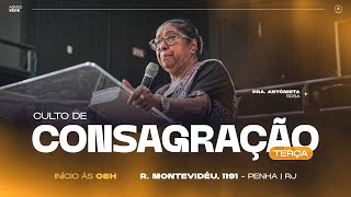 CULTO DE CONSAGRAÇÃO  PRA ANTONIETA ROSA amp MISS SARA MENEZES  23012024 [upl. by Brinna]