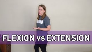 Flexion vs Extension [upl. by Messab]