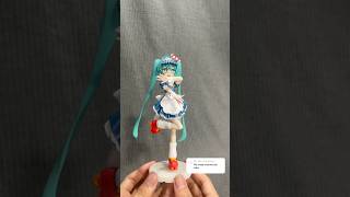 Mesmerizer Miku Figure Making vocaloid miku ボカロ [upl. by Acceb]