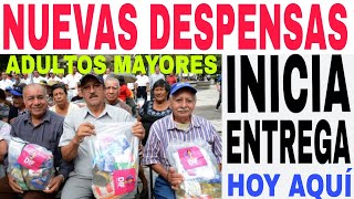 DESPENSAS ADULTOS MAYORES NUEVA ENTREGA HOY AQUÍ VE POR LA TUYA [upl. by Poyssick]