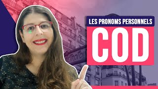 Os pronomes COD em Francês  Les pronoms personnels COD  Francês com a Lu [upl. by Femmine]