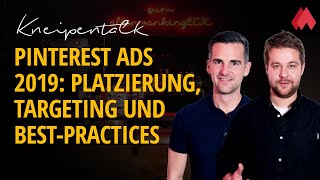 Pinterest Ads 2019 Platzierung Targeting und Best Practices  morefire Kneipentalk [upl. by Namyl]