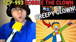 SCP993 Bobble the Clown SCP Animation DrBob REACTION [upl. by Emina]