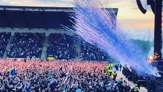 Confetti cannon shoots over fans at killers concert MackMateCom [upl. by Grubman]