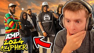 AMP FRESHMAN CYPHER 2024 REACTION [upl. by Neelra]