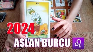 ASLAN BURCU 2024 YILI TAROT AÃ‡ILIMIâ™Œ 2024 TÃœM GÃœZELLÄ°KLERÄ°YLE GELÄ°YOR âœ¨ ASLAN BURCU 2024 YILI YORUMU [upl. by Garcia]