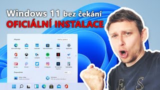 Windows 11 CZ OFICIÁLNÍ INSTALACE bez čekání návod ke stažení [upl. by Lovato]