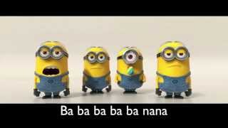 Minions Banana Song Full Song [upl. by Helbonna87]