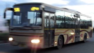 MTC Volvo bus near Sriperumbadur SIPCOT [upl. by Nayve481]