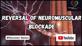 Reversal of Neuromuscular Blockade  CNS pharmacology  emotionalmedico [upl. by Macdonell]