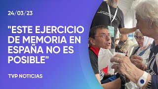 Juan Carlos Monedero desde la Plaza de Mayo [upl. by Anilak]