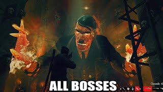 Zombie Army Trilogy  All Bosses With Cutscenes HD 1080p60 PC [upl. by Dina292]