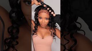 GRWM EASY BADDIE Wand Curls For New Years Eve [upl. by Terzas]