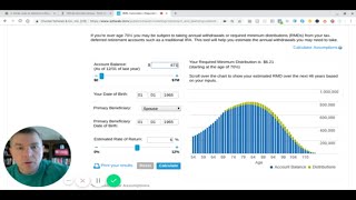 RMD Calculator l Required Minimum Distributions l Charles Schwab [upl. by Durant]