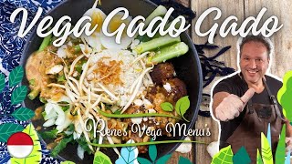 Makkelijk recept voor echte Indonesische Gado Gado [upl. by Magen]