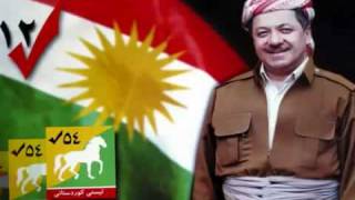 Kürtce Milliyetci Sarki  Mesut Barzani [upl. by Hardi883]