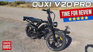 🔥 OUXI V20 pro Fatbike REVIEW  Kopen of laten staan 2024 model [upl. by Eelirol365]