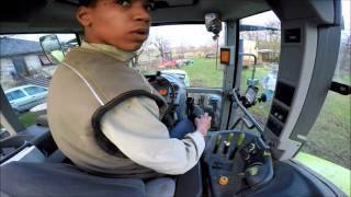 Achat de fourrages 2016 GoPro Claas ares 557  Massey Fergusson  merlo [upl. by Atikan328]