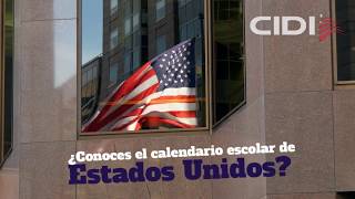 Calendario escolar Estados Unidos [upl. by Cori348]